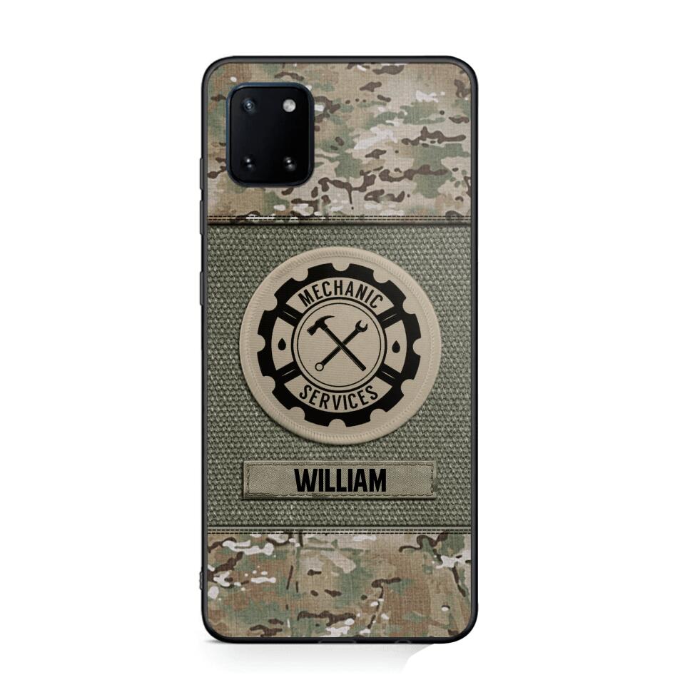 DH Personalized Mechanic Phone Case Printed DT2707