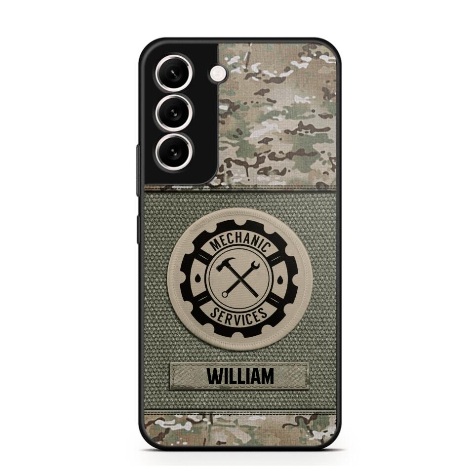 DH Personalized Mechanic Phone Case Printed DT2707