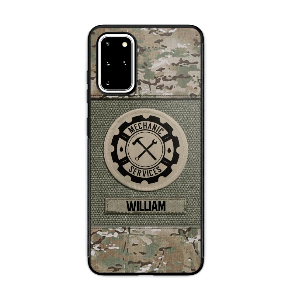 DH Personalized Mechanic Phone Case Printed DT2707