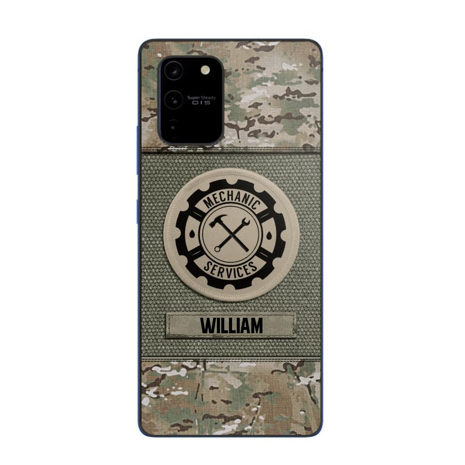 DH Personalized Mechanic Phone Case Printed DT2707