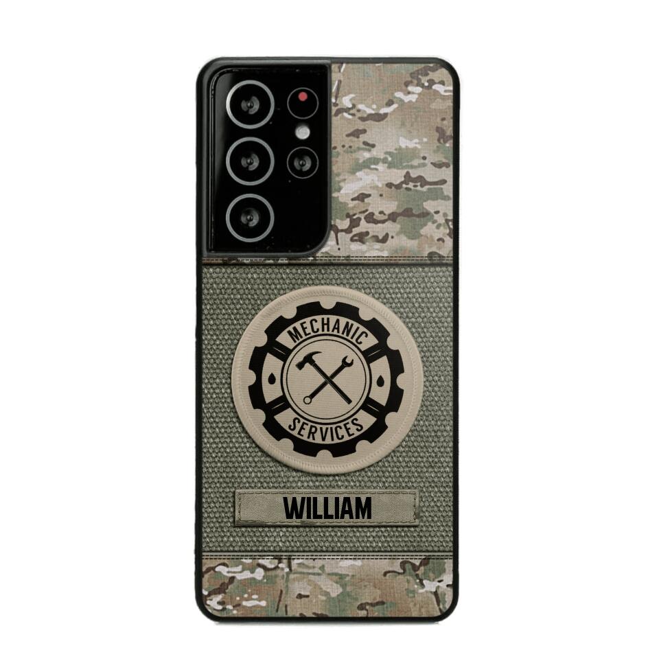 DH Personalized Mechanic Phone Case Printed DT2707