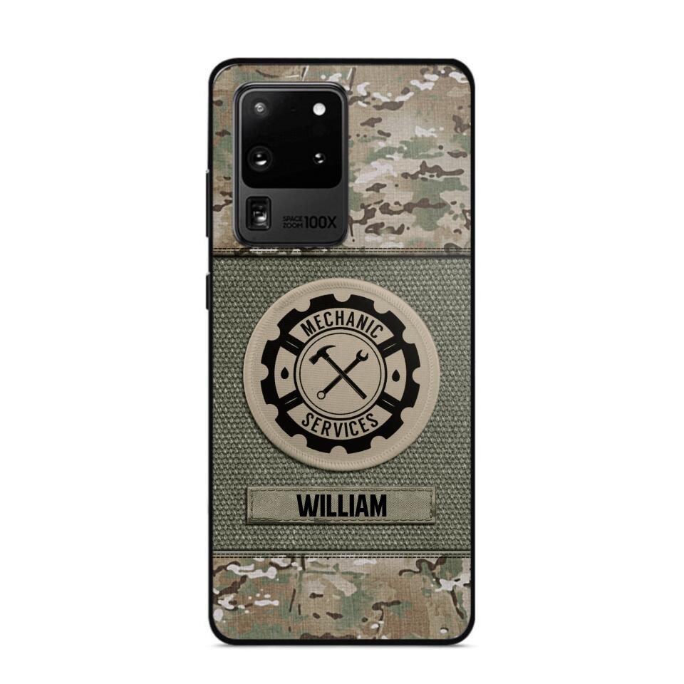 DH Personalized Mechanic Phone Case Printed DT2707