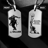 DH Personalized U.S Veterans/Soldier Necklaces Printed HC2907