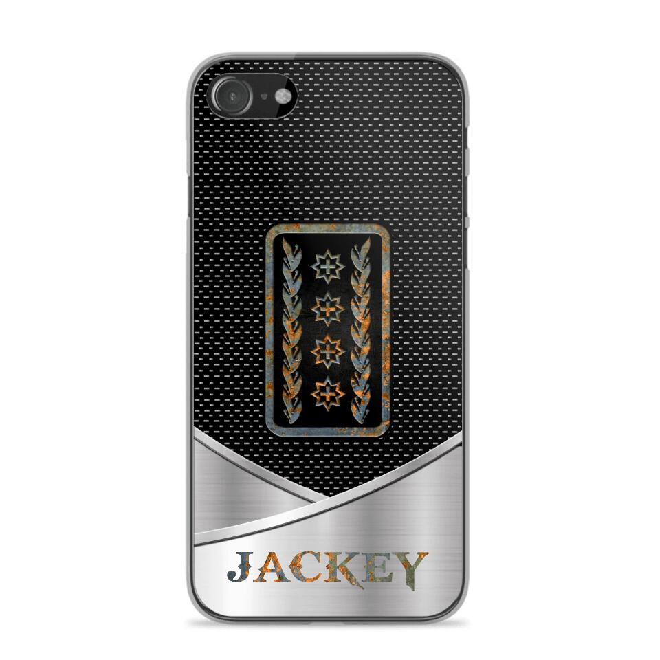 Personalized Swiss Veteran/ Solider Phonecase QTDT0208
