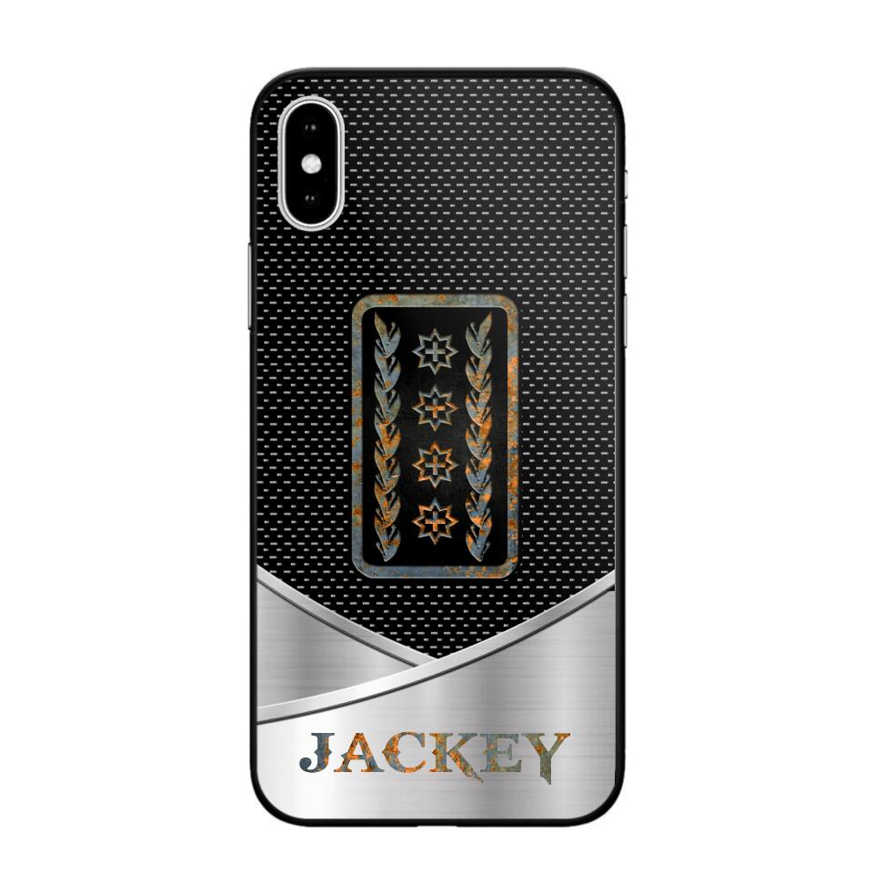 Personalized Swiss Veteran/ Solider Phonecase QTDT0208