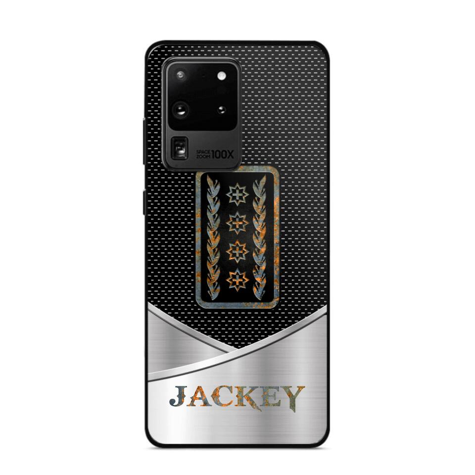 Personalized Swiss Veteran/ Solider Phonecase QTDT0208