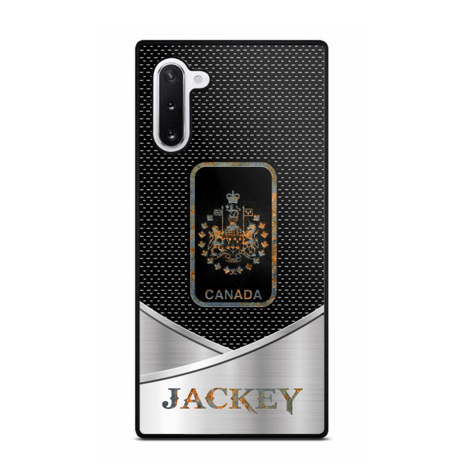 Personalized Canadian Veteran/ Solider Phonecase QTDT0308
