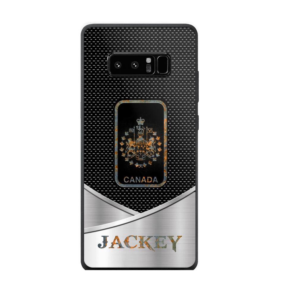 Personalized Canadian Veteran/ Solider Phonecase QTDT0308