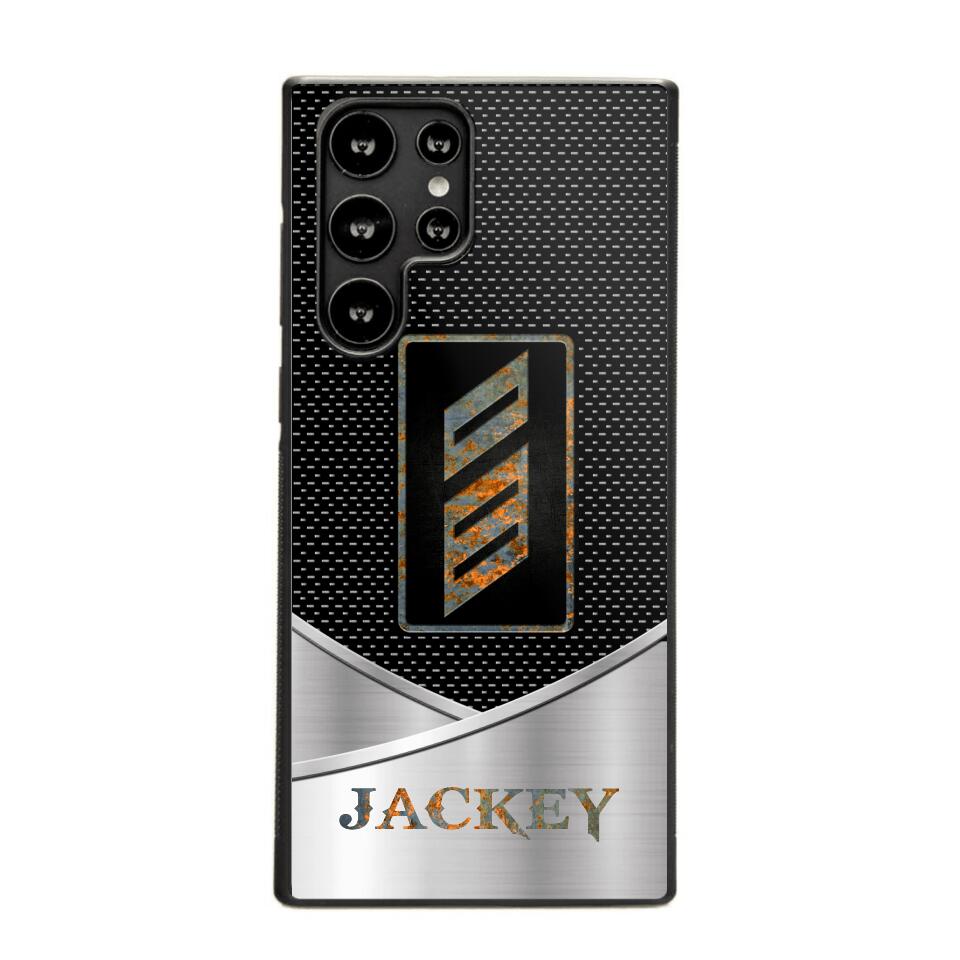 Personalized German Veteran/ Solider Phonecase QTDT0308