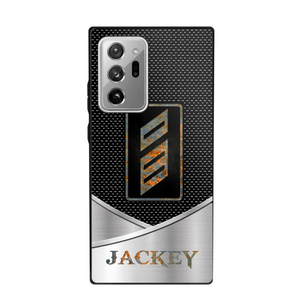 Personalized German Veteran/ Solider Phonecase QTDT0308