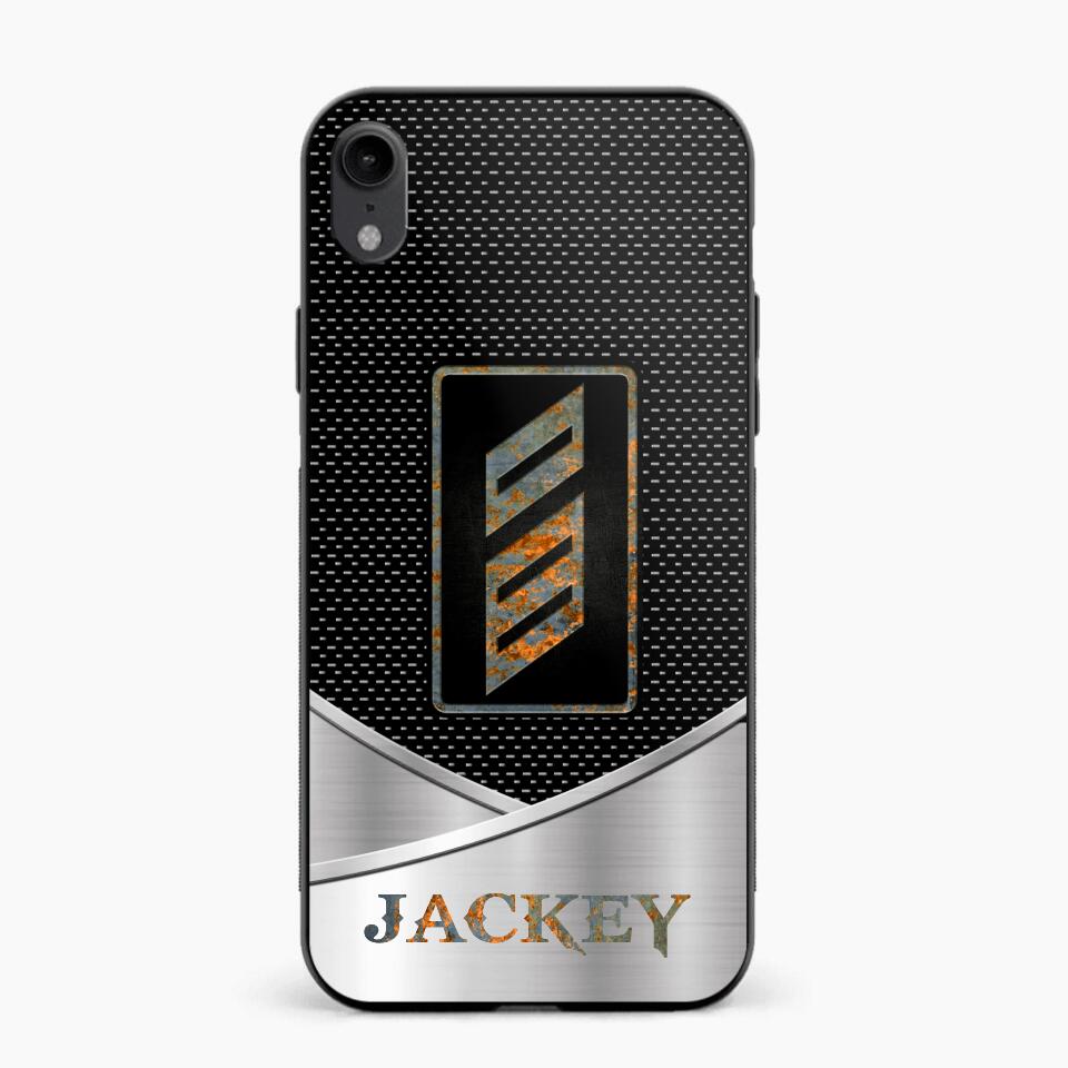 Personalized German Veteran/ Solider Phonecase QTDT0308
