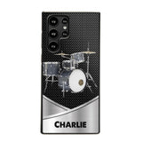 Personalized Drum Lover Phone Case Printed 22AUG-HY09