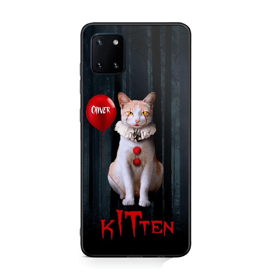 Personalized Kitten Halloween Day Phonecase QTDT1308
