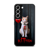 Personalized Halloween Kitten Upload Photo Phonecase Printed QTDT1308
