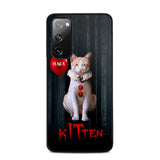 Personalized Halloween Kitten Upload Photo Phonecase Printed QTDT1308