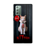 Personalized Halloween Kitten Upload Photo Phonecase Printed QTDT1308
