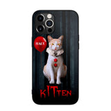 Personalized Halloween Kitten Upload Photo Phonecase Printed QTDT1308