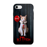 Personalized Halloween Kitten Upload Photo Phonecase Printed QTDT1308