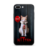 Personalized Halloween Kitten Upload Photo Phonecase Printed QTDT1308
