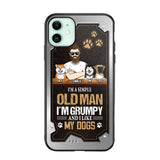 Personalized I'm A Simple Oldman I'm Grumpy And I Like My Dogs Phone Case Printed NQVQ1608