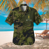 Personalized Finnish Army Hawaii Shirt Printed 22AUG-HY17