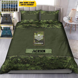 Personalized Veteran/Solider Canada Bedding Set Printed DMDT1708