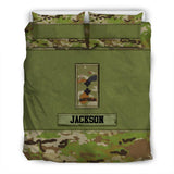 Personalized Veteran/Solider Australia Bedding Set Printed DMDT1708