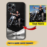 Personalized Grumpy Old Biker Phone Case Printed 22AUG-HY18