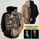 Personalized Creep It Real Tshirt or Hoodie 3D Printed QTDT1908