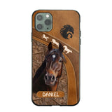 Personalized Horse Lover Phone Case Printed 22AUG-DT24