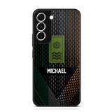 Personalized Irish Veteran/ Solider Rank Phonecase 3D Printed QTVQ2508