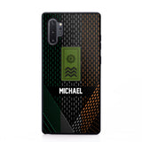 Personalized Irish Veteran/ Solider Rank Phonecase 3D Printed QTVQ2508