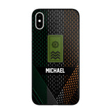 Personalized Irish Veteran/ Solider Rank Phonecase 3D Printed QTVQ2508