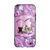 Personalized Dog Lover Sparkling Phone Case Printed 22AUG-MA25