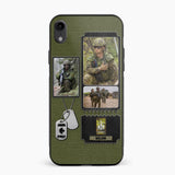 Personalized Canadian Veteran/ Solider Rank Upload Photo Phonecase 3D Printed QTVQ2708