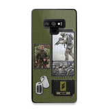Personalized German Veteran/ Solider Rank Upload Photo Phonecase 3D Printed QTVQ2708
