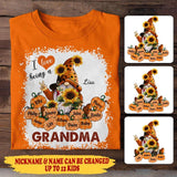 Personalized I love being Grandma Tshirt Printed QTMA2708