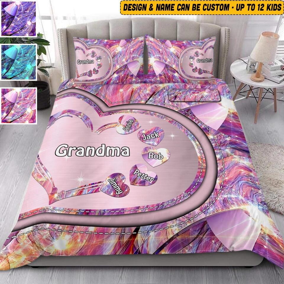 Personalized Heart Kid Bedding Set Printed NQVQ2908