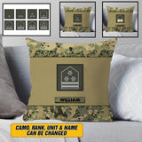 Personalized Austrian Veterans/Soldier Pillow Printed 22AUG-HY29