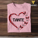 Personalized French Tante Kid Heart Tshirt Printed 22SEP-HY06