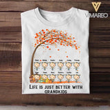 Personalized Life Is Jusst Better With Grandkis Kid Name Tshirt Printed QTVQ0909