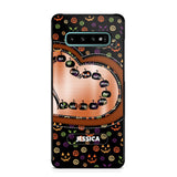 Personalized Halloween Heart Kid Phone Case Printed NQDT1009