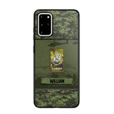Personalized Canadian Veterans/Soldier Camo Phone Case Printed 22SEP-DT12