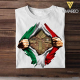 Personalized Italian Soldier/Veterans Tshirt Printed 22SEP-DT13