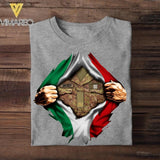 Personalized Italian Soldier/Veterans Tshirt Printed 22SEP-DT13