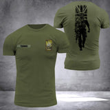 PERSONALIZED CANADA SOLDIER /VETERANTS ARMY RANK CAMO 3D TSHIRT PRINTED DHDT1309