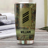 Personalized German Veteran/Soldier Tumbler Printed 22SEP-HQ13
