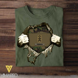 Personalized Swiss Veterans/Soldier Tshirt Printed 22SEP-HY20