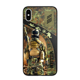 Personalized German Veterans/Soldier Camo Phone Case Printed 22OCT-HQ05