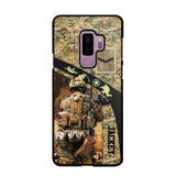 Personalized British Veterans/Soldier Camo Phone Case Printed 22OCT-HQ05